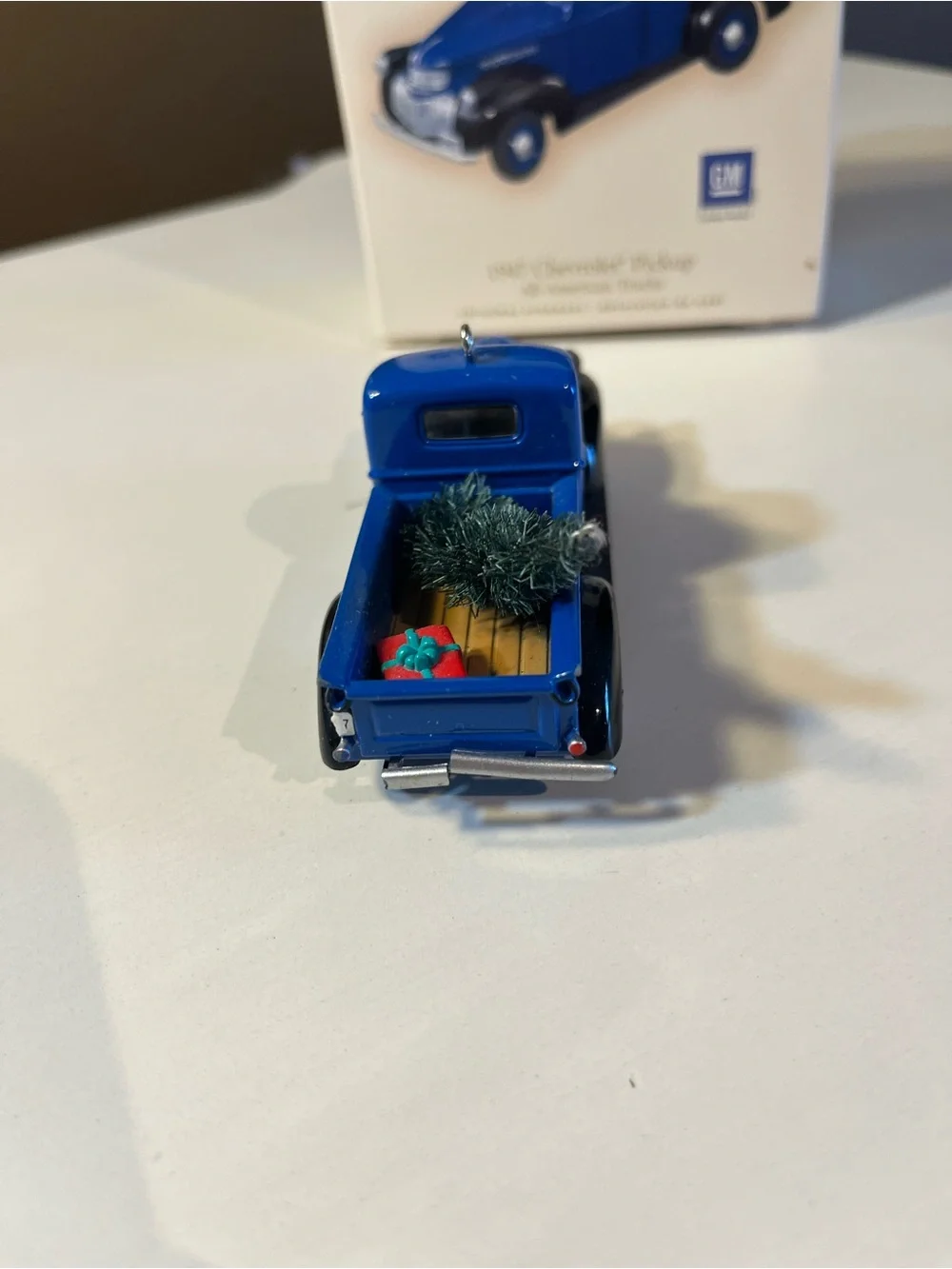 Hallmark Blue 1947 Classic PickupTruck Ornament. From all American Truck Series